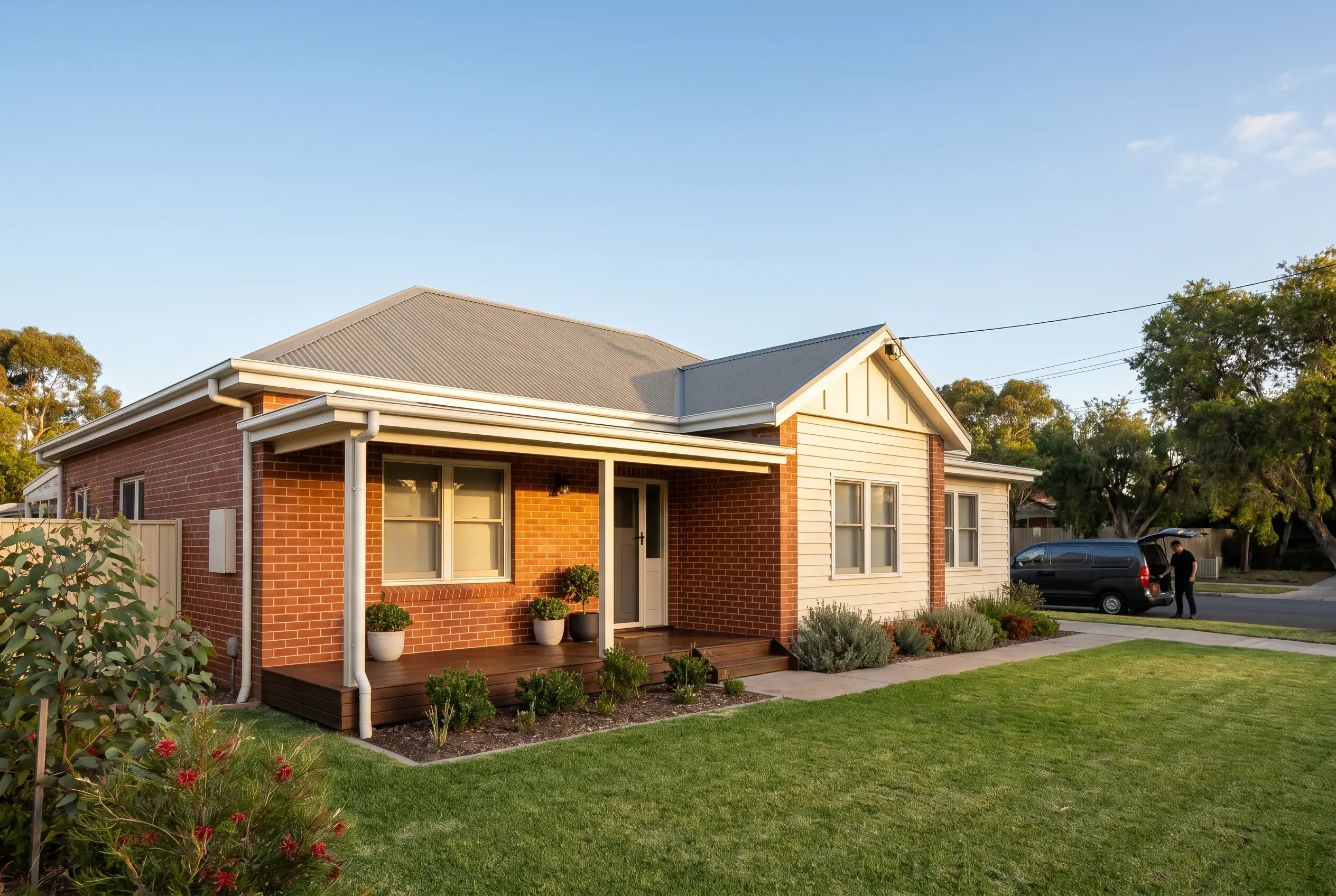 A fully recovered, protected Australian family home